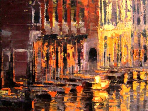 Soir à Venise (48 x 38 cm)